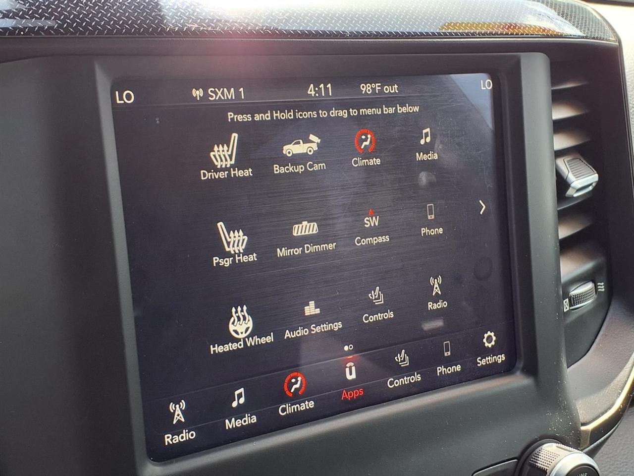 RAM 1500 Sport 4x4 Crew Cab 5'7" Box 2019