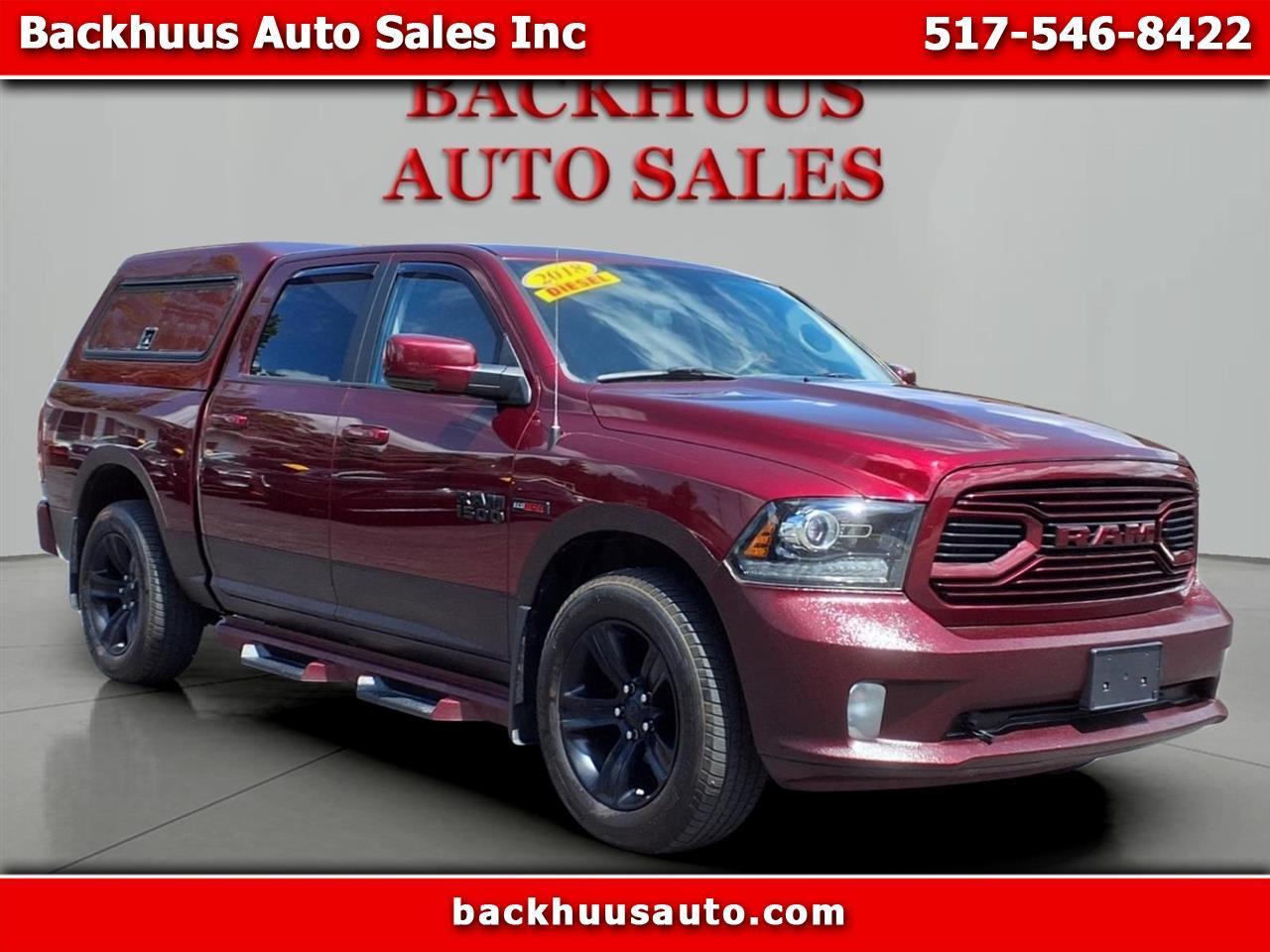 2018 RAM 1500 Sport 4x4 Crew Cab 5'7" Box *Ltd Avail*