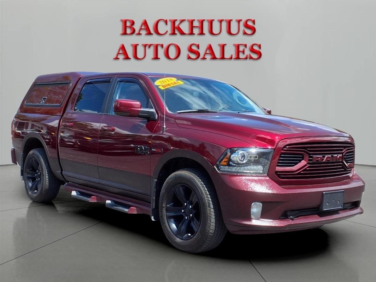 2018 RAM 1500 Sport 4x4 Crew Cab 5'7" Box *Ltd Avail*