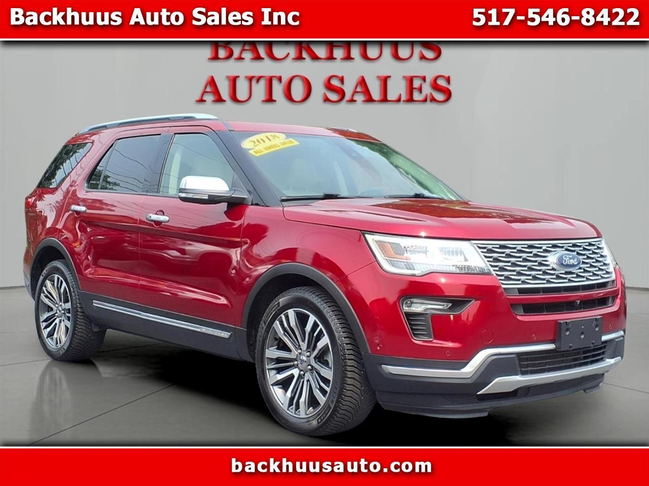 2018 Ford Explorer Platinum 4WD