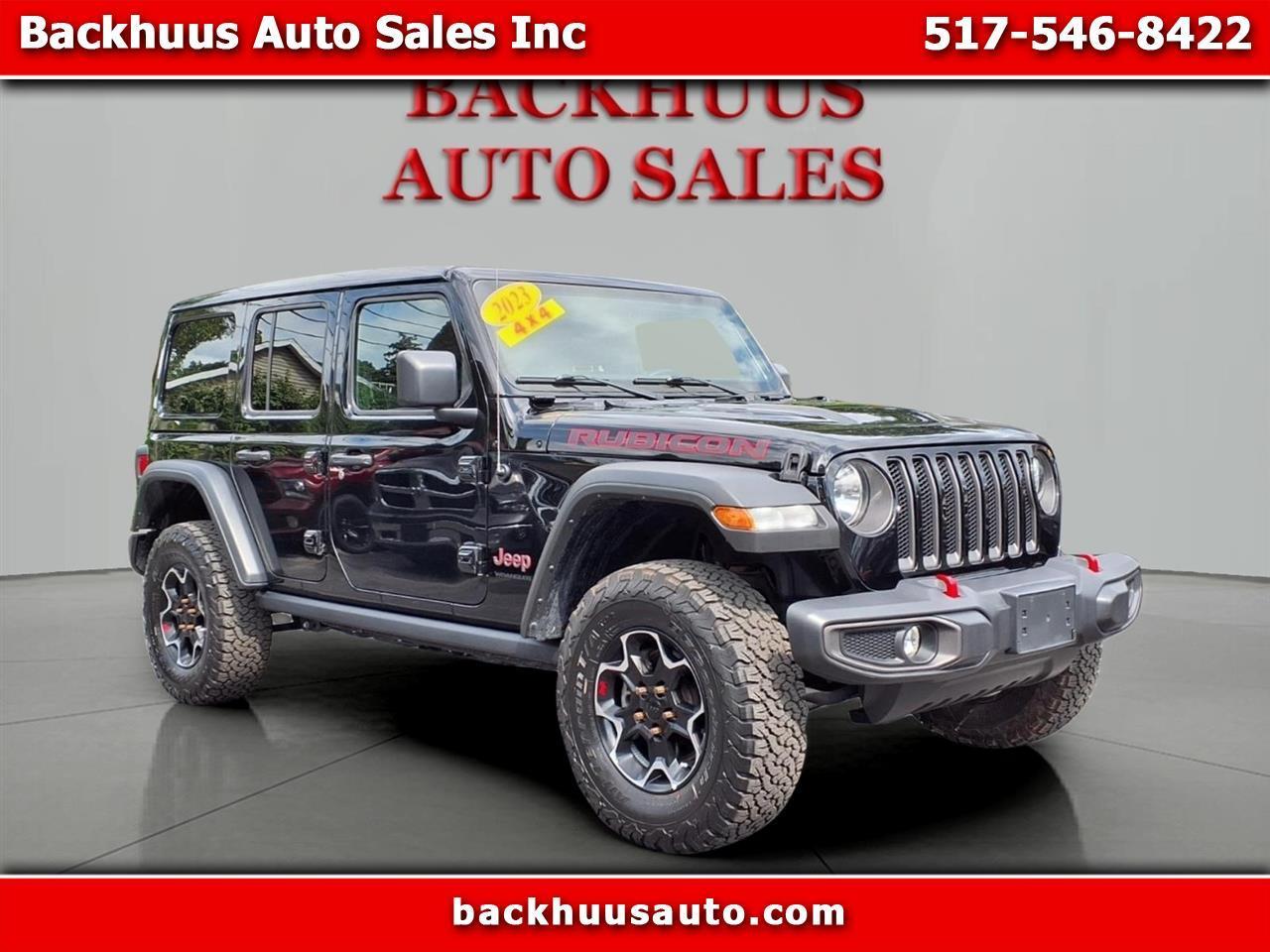Jeep Wrangler Rubicon 4 Door 4x4 2023
