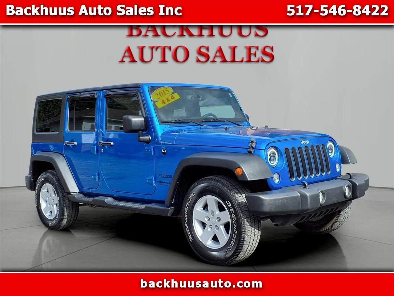 Jeep Wrangler Unlimited 4WD 4dr Sport 2015