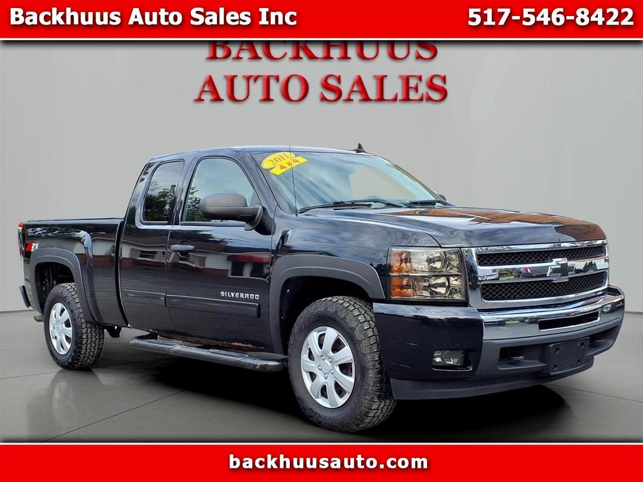 2011 Chevrolet Silverado 1500 4WD Ext Cab 143.5" LT