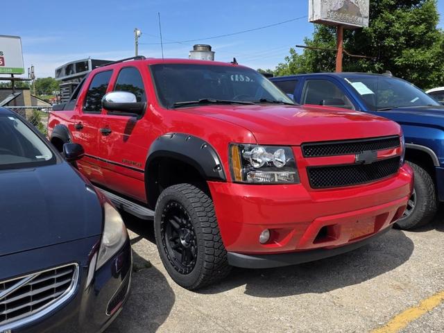 Red 2009 Chevrolet Avalanche LTZ RWD Pickup Truck 4X2 Automatic