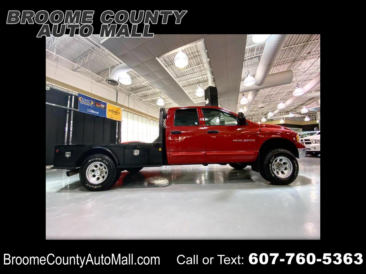 Used 2003 Dodge Ram 3500 Laramie Quad Cab Long Bed 4WD for Sale in Johnson City NY 13790 Broome