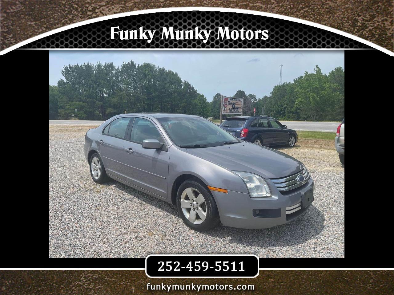 Used 2007 Ford Fusion V6 SE AWD for Sale in Castalia NC 27816 Funky Munky Motors