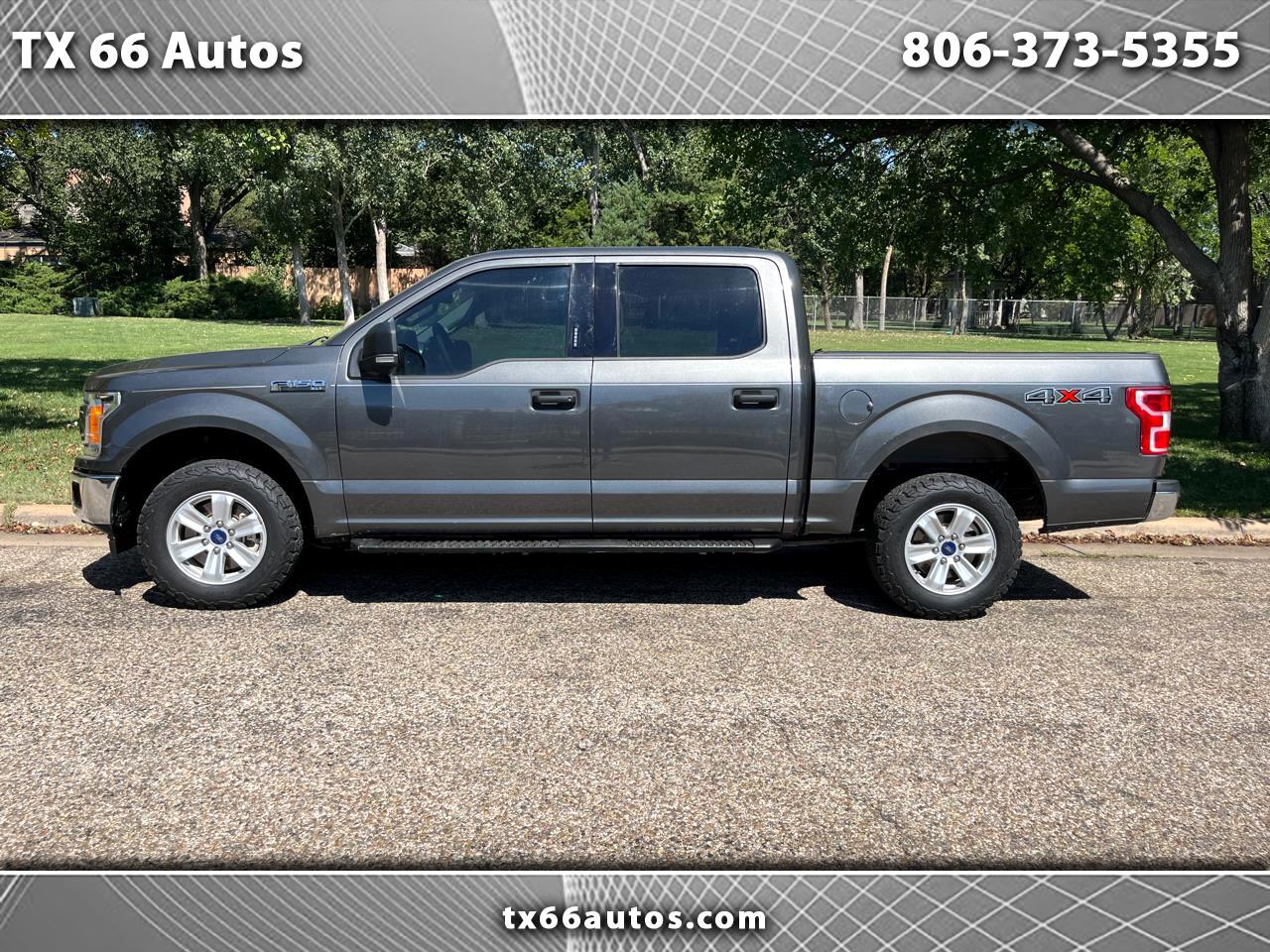 Ford F-150 XLT SuperCrew Short Bed 4WD 2018