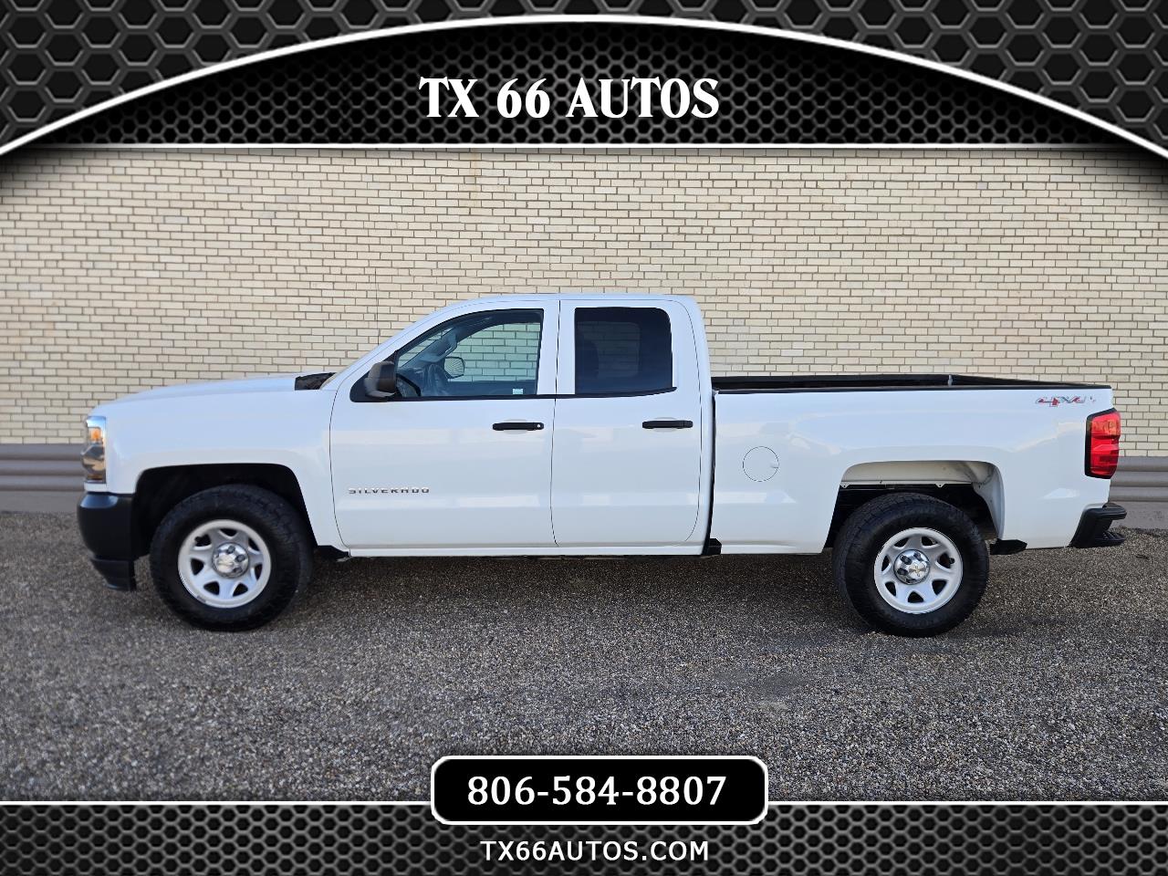2017 Chevrolet Silverado 1500 Work Truck Double Cab 4WD