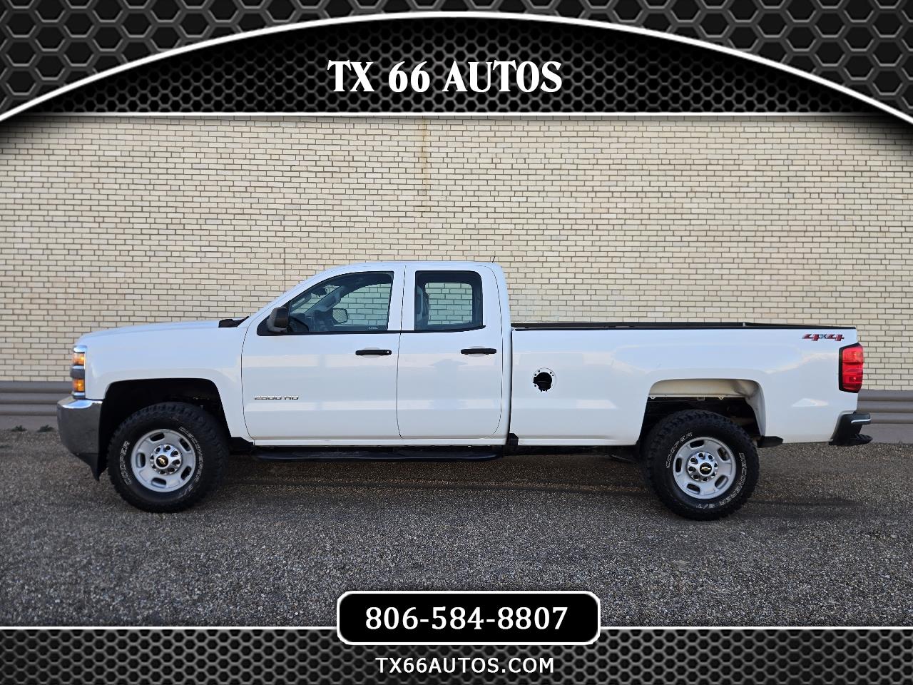 2018 Chevrolet Silverado 2500HD Work Truck Double Cab Long Box 4WD