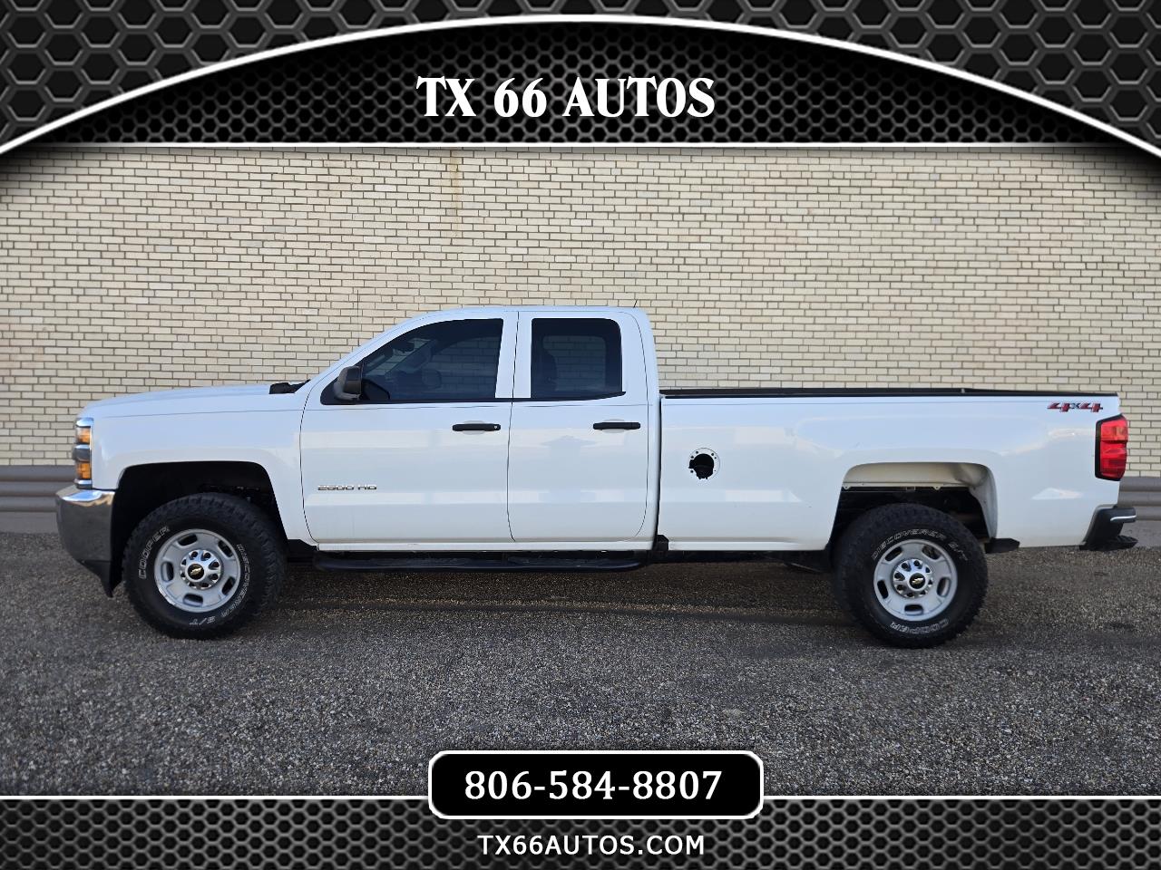 2018 Chevrolet Silverado 2500HD Work Truck Double Cab Long Box 4WD