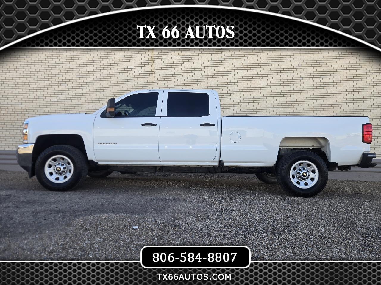 2018 Chevrolet Silverado 3500HD Work Truck Crew Cab Long Box 2WD