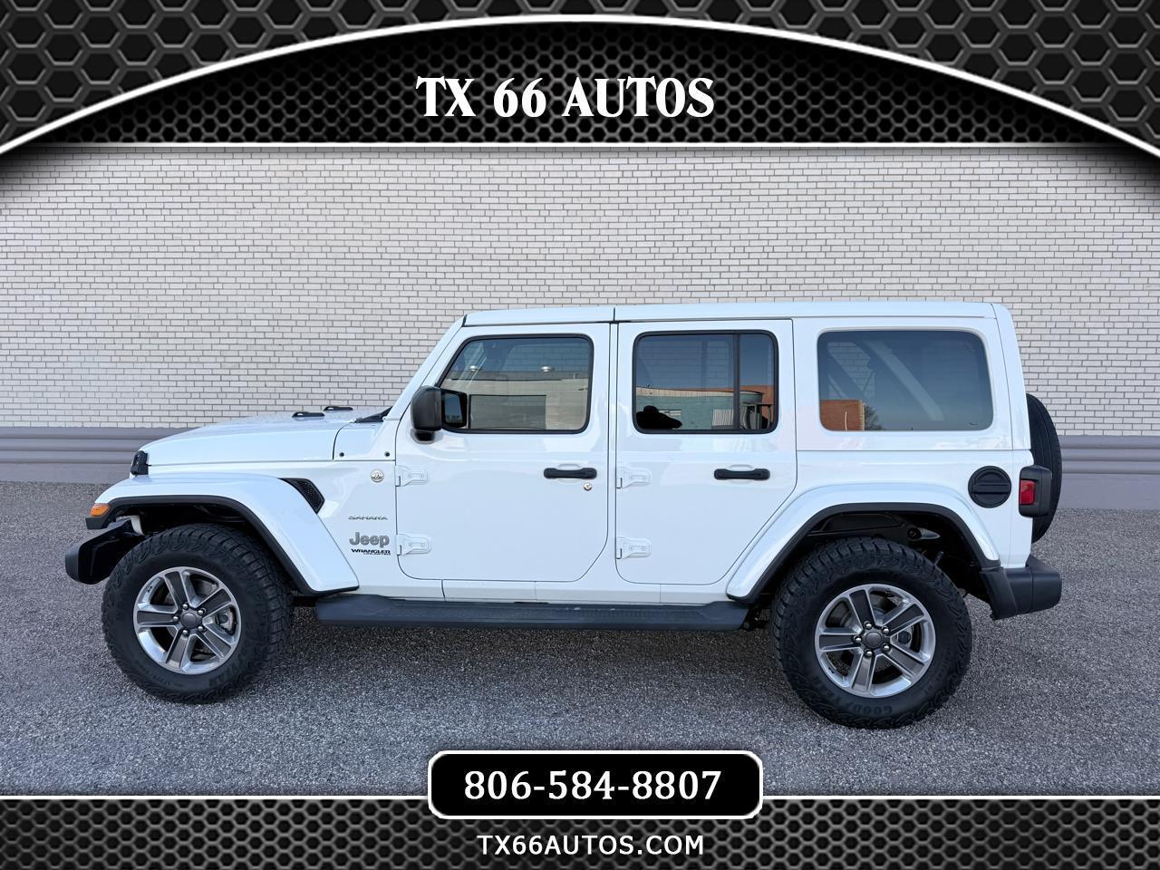 2018 Jeep Wrangler Unlimited Sahara 4x4