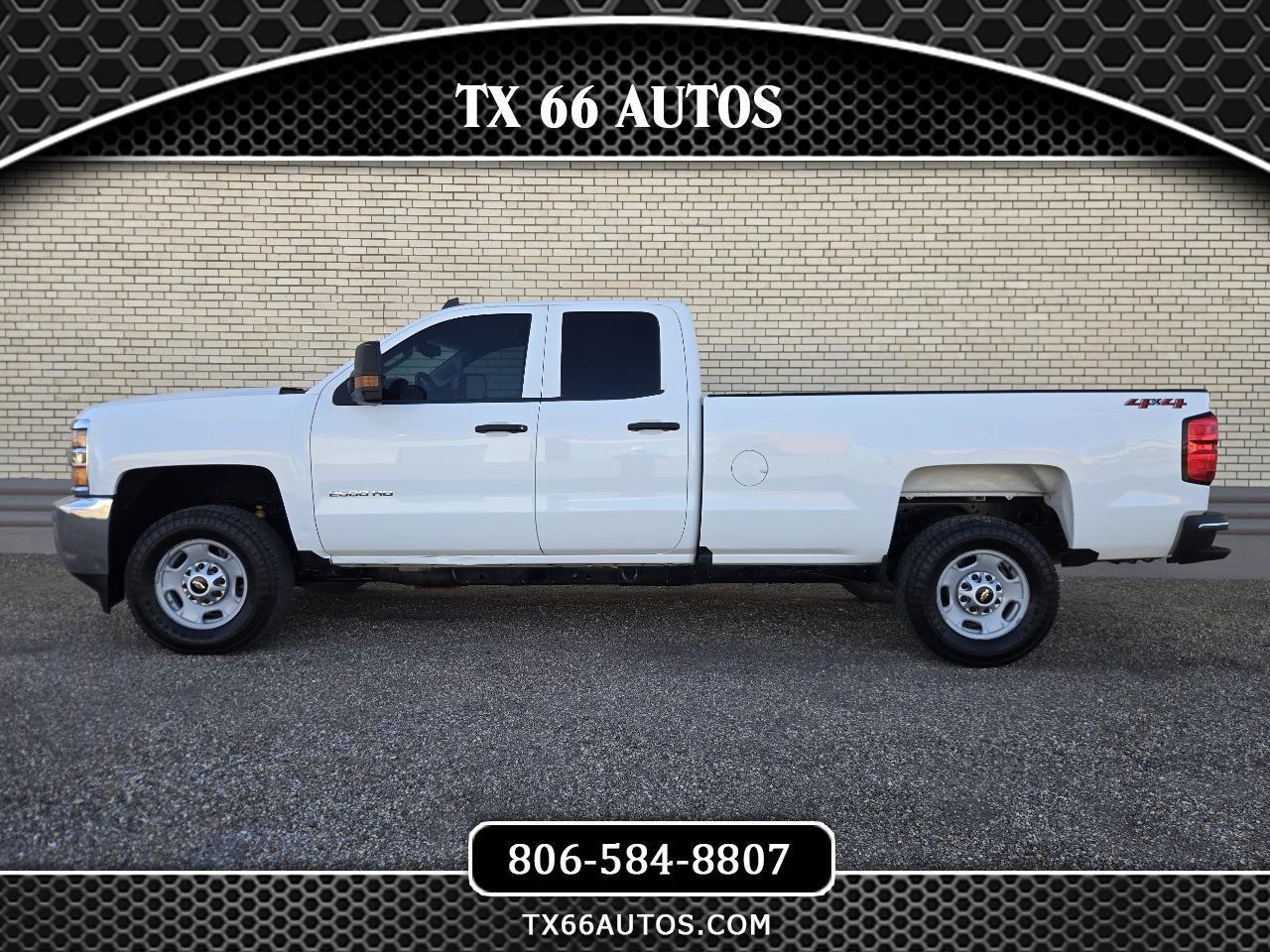 2019 Chevrolet Silverado 2500HD Work Truck Double Cab Long Box 4WD