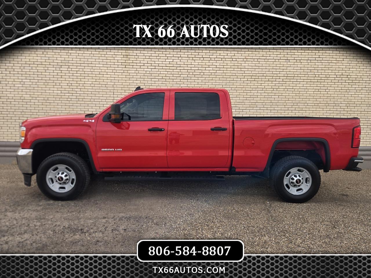 2019 GMC Sierra 2500HD Work Truck Crew Cab 4WD