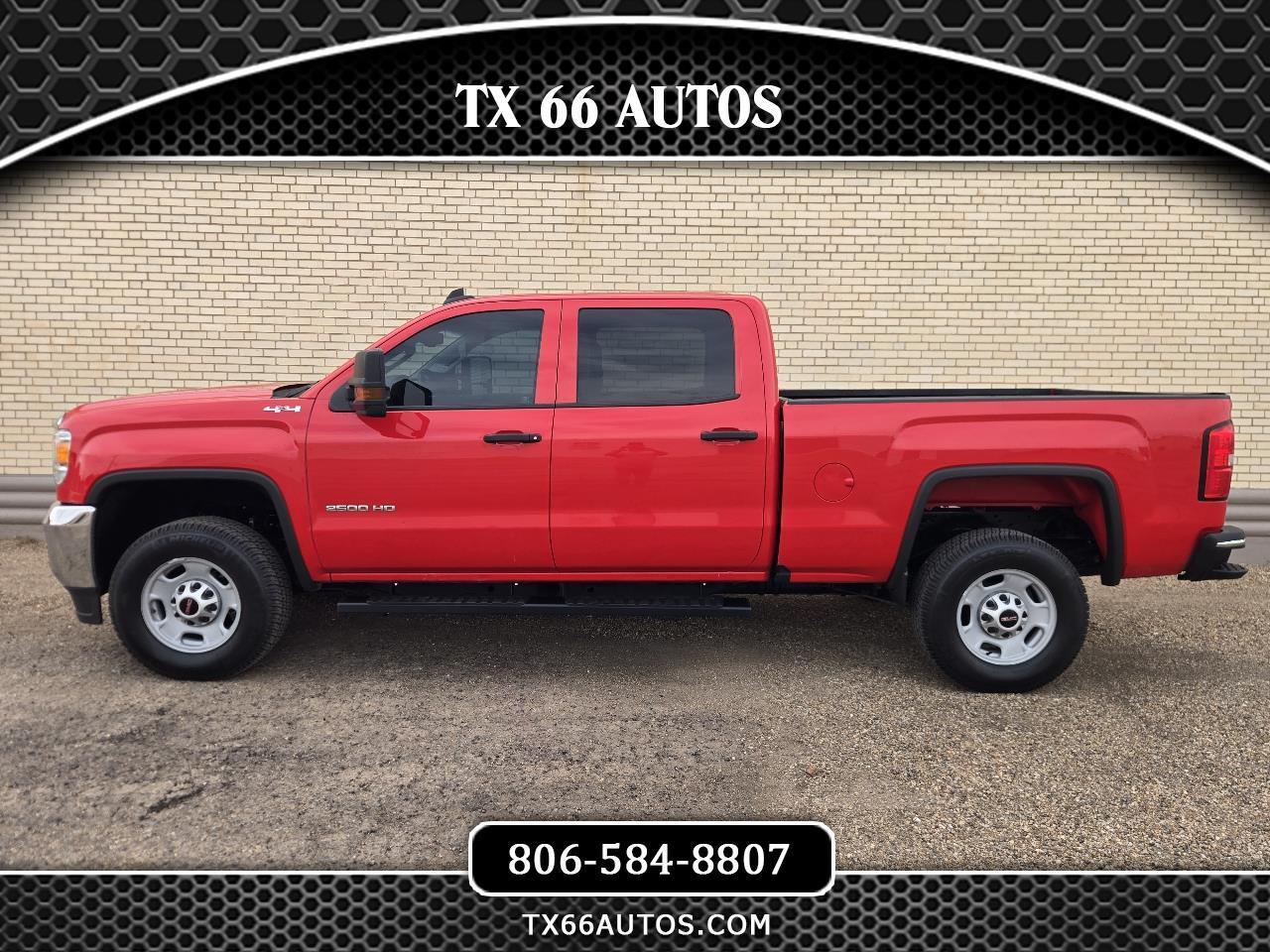 2019 GMC Sierra 2500HD Work Truck Crew Cab 4WD