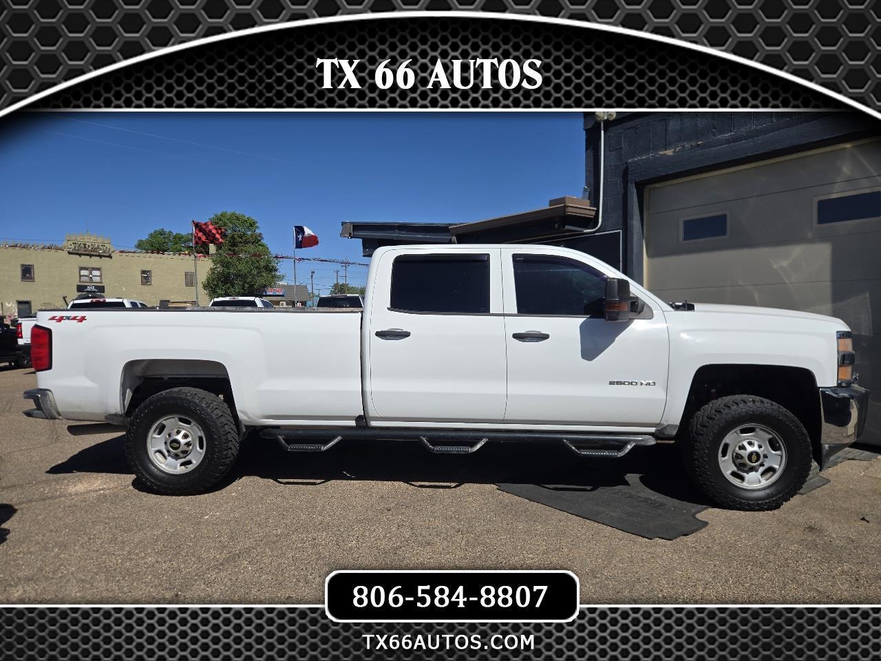 2019 Chevrolet Silverado 2500HD Work Truck Crew Cab Long Bed 4WD
