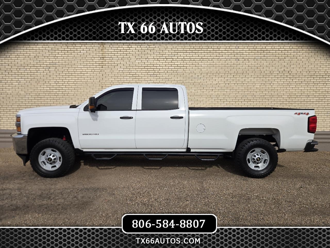 2019 Chevrolet Silverado 2500HD Work Truck Crew Cab Long Bed 4WD