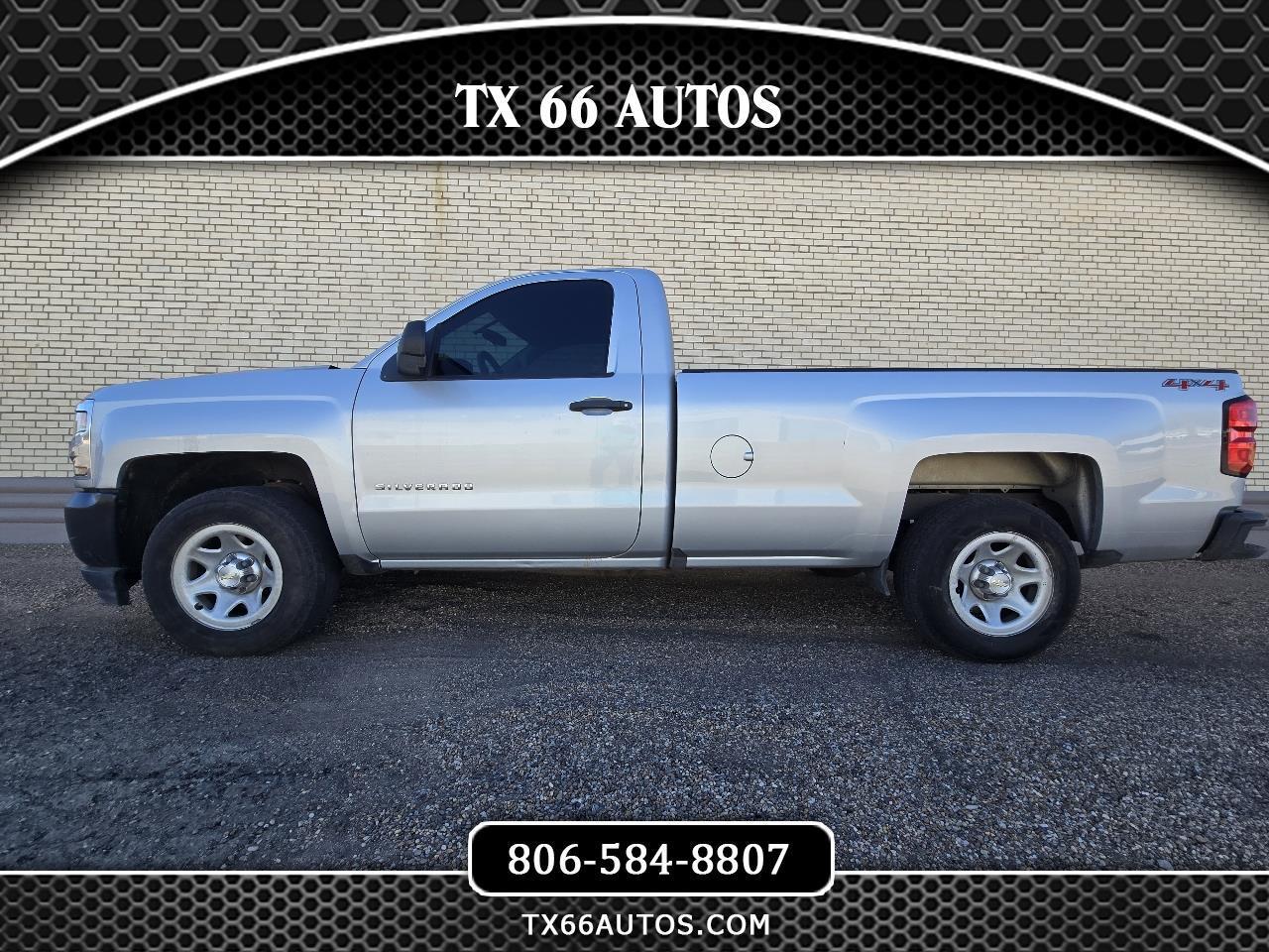 2017 Chevrolet Silverado 1500 Work Truck Long Bed 4WD