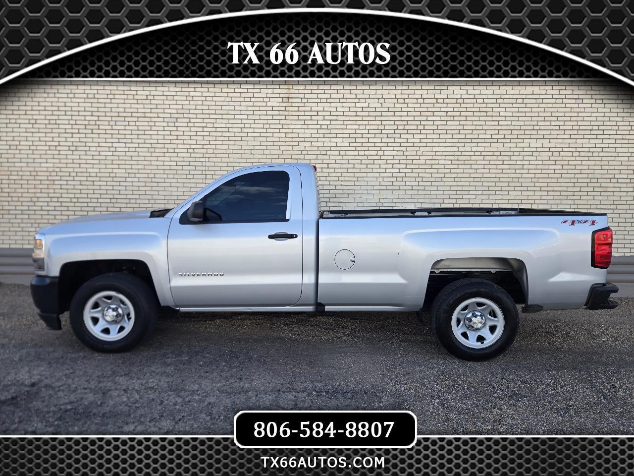 2017 Chevrolet Silverado 1500 Work Truck Long Bed 4WD