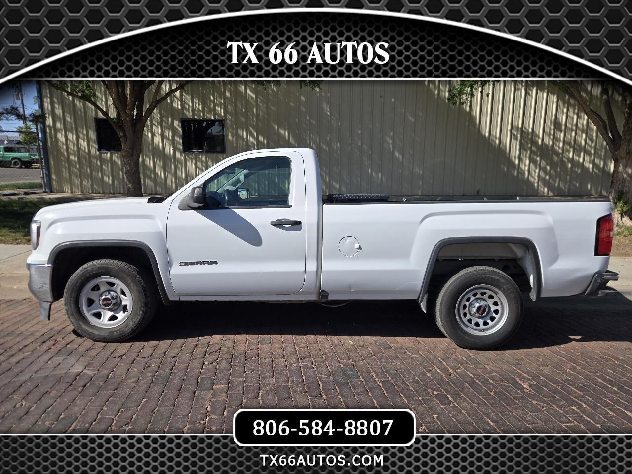 2018 GMC Sierra 1500 SL Long Bed 2WD