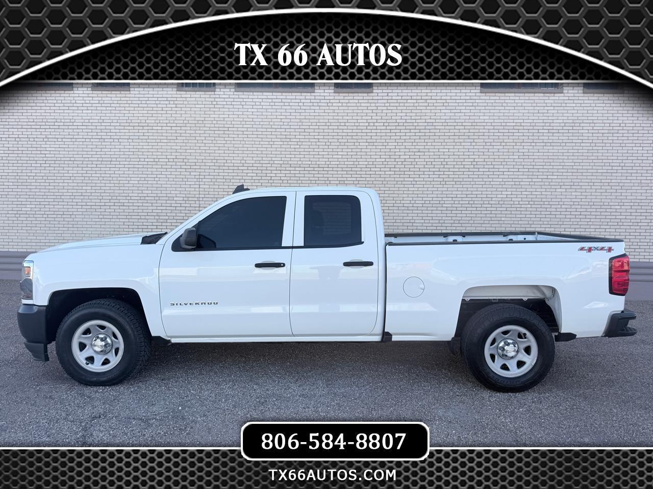 Chevrolet Silverado 1500 Work Truck Double Cab 4WD 2017