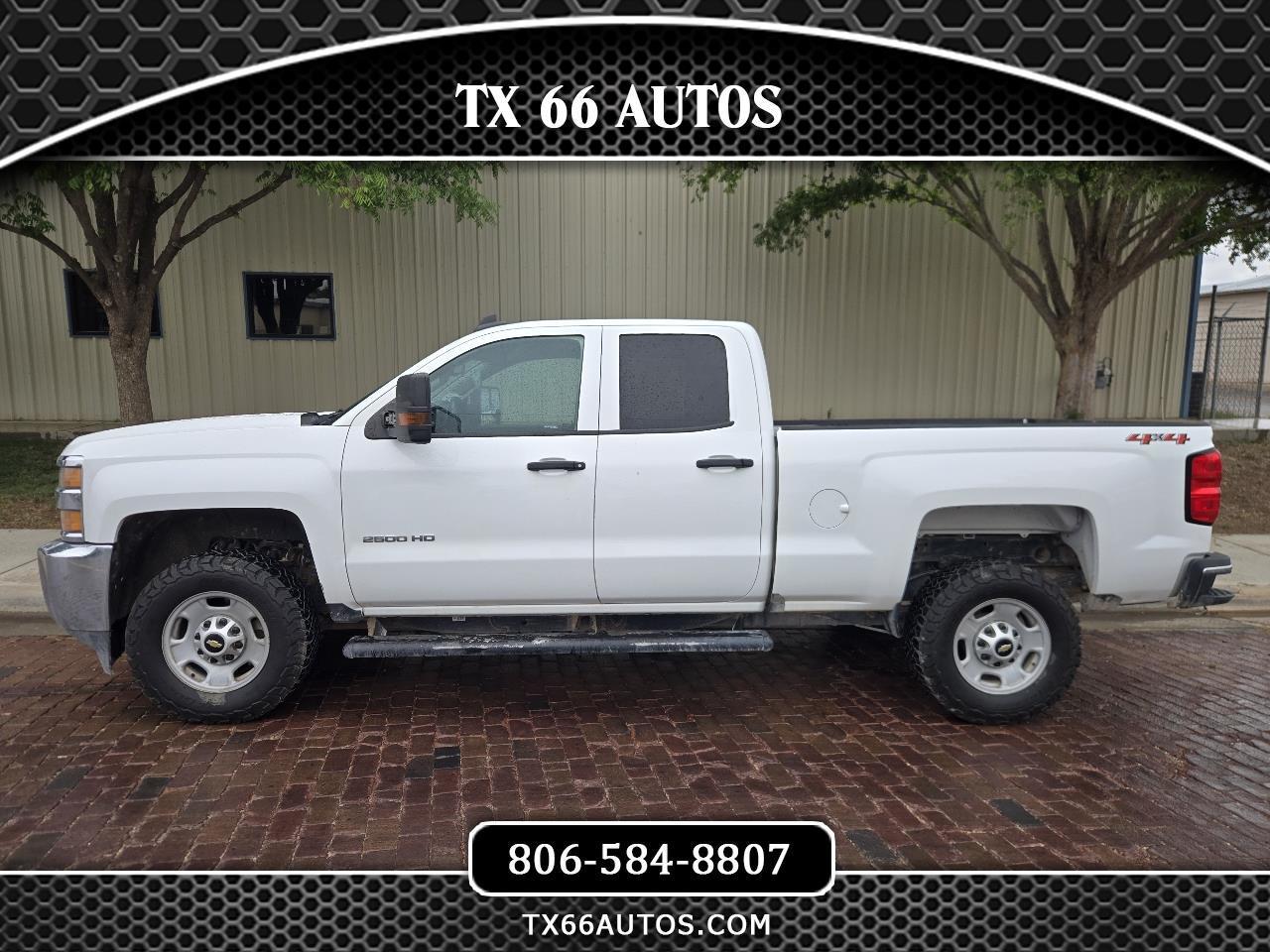 2019 Chevrolet Silverado 2500HD Work Truck Double Cab 4WD