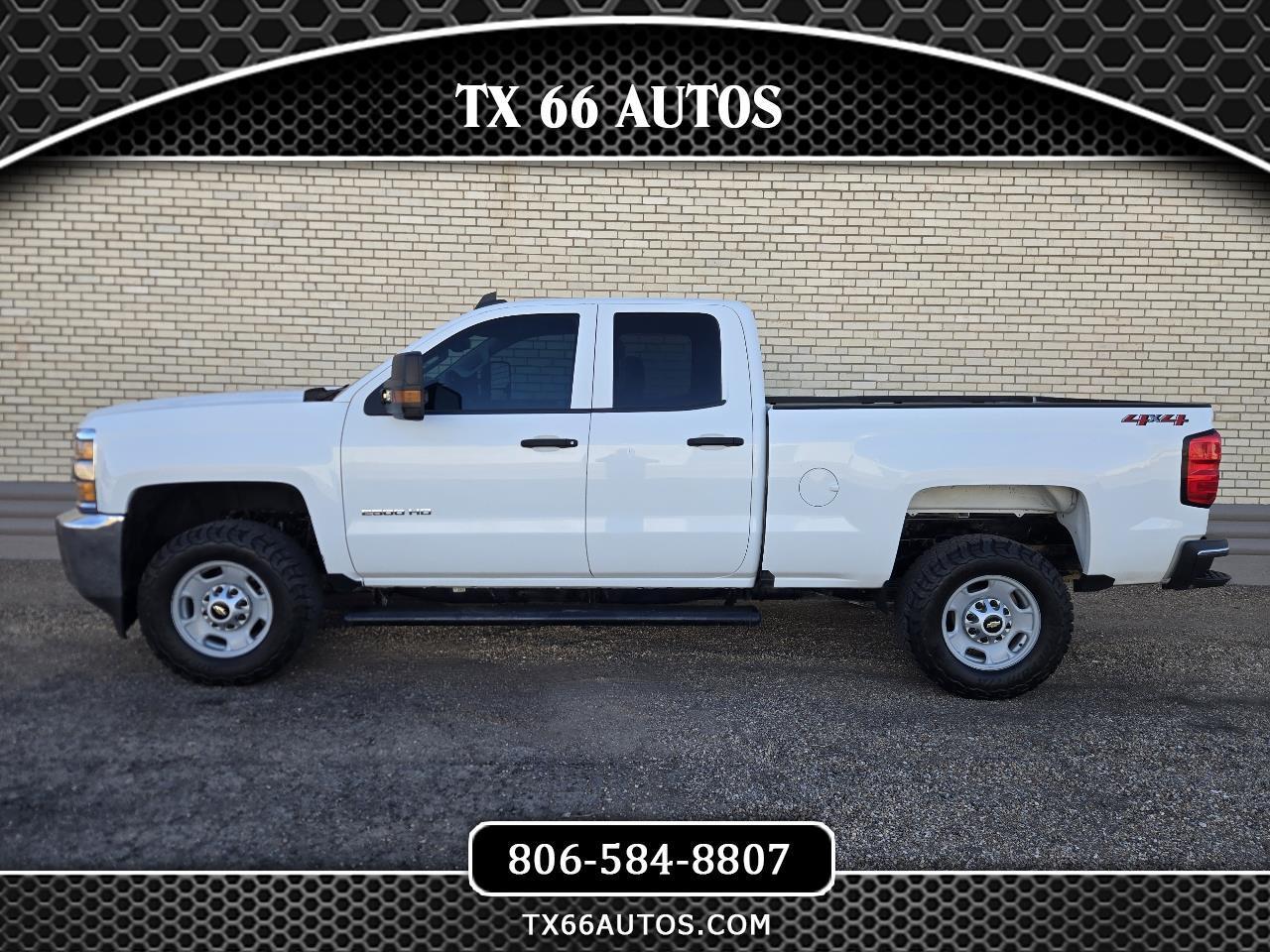 2019 Chevrolet Silverado 2500HD Work Truck Double Cab 4WD
