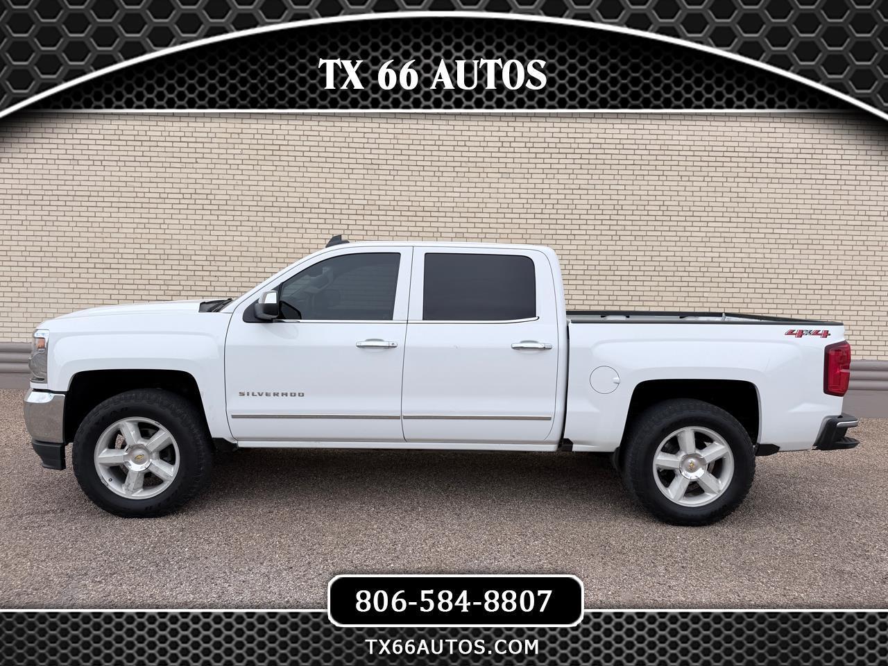 2018 Chevrolet Silverado 1500 LTZ Crew Cab 4WD