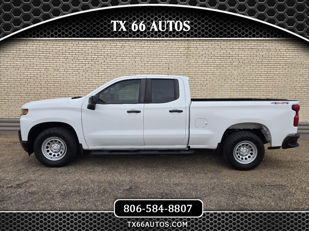 2019 Chevrolet Silverado 1500 Work Truck Double Cab 4WD