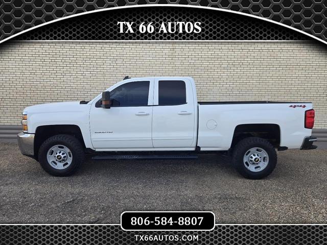 White 2019 Chevrolet Silverado 2500HD Pickup Truck Four-Wheel Drive 6-Speed Automatic