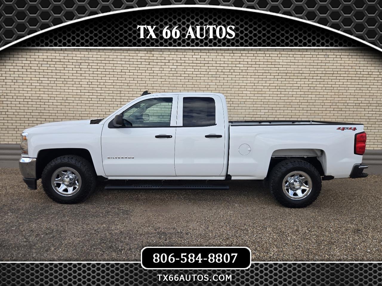 2018 Chevrolet Silverado 1500 4WD Double Cab 143.5" LS