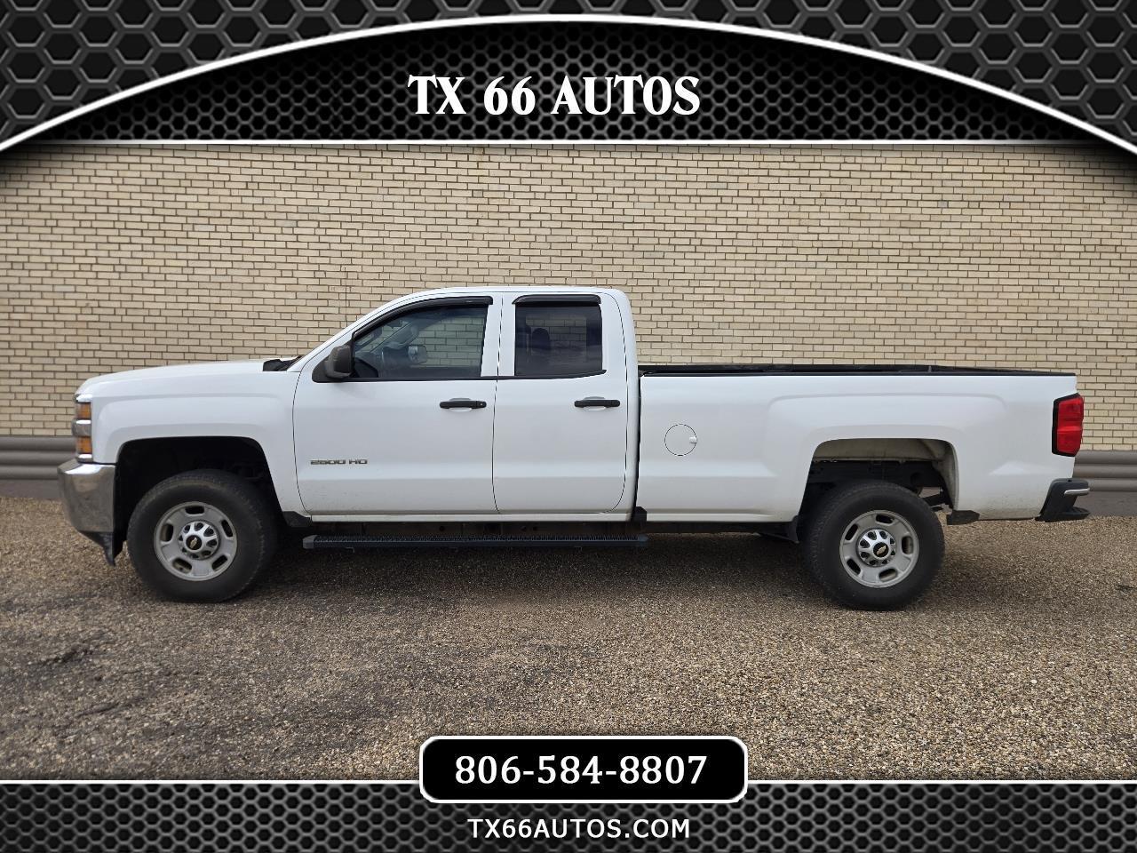 Chevrolet Silverado 2500HD 4WD Double Cab 158.1" Work Truck 2017