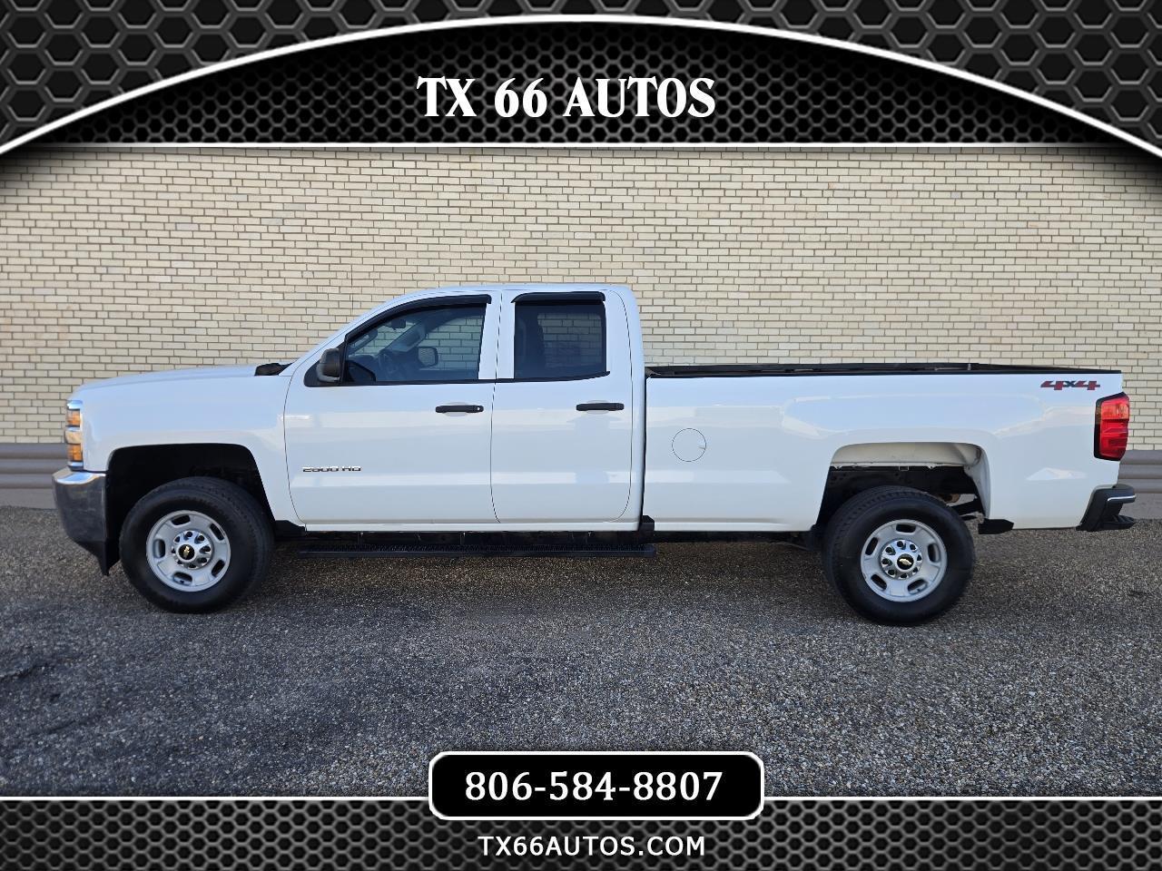 2017 Chevrolet Silverado 2500HD Work Truck Double Cab Long Box 4WD