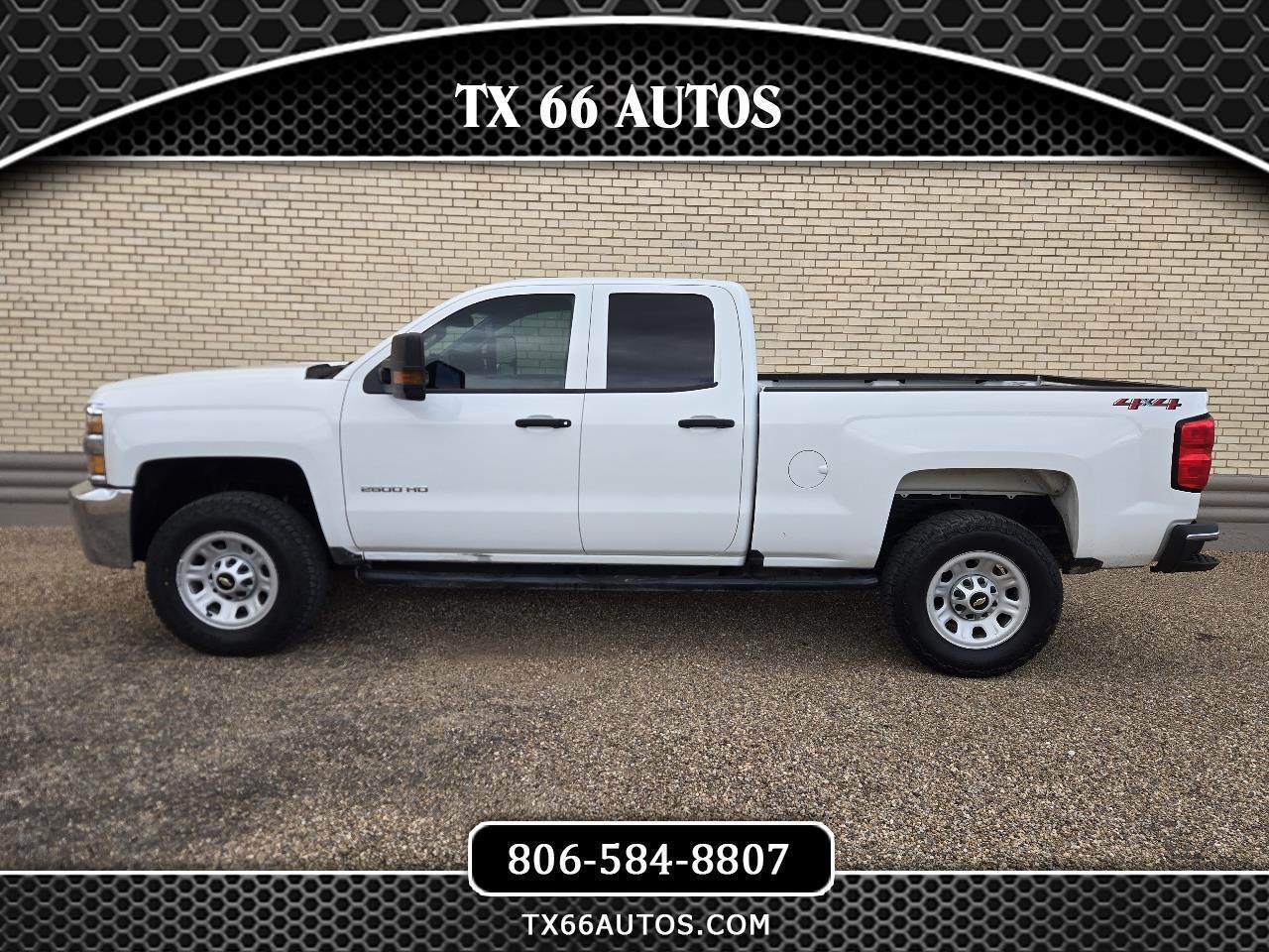 2019 Chevrolet Silverado 2500HD Work Truck Double Cab Short Box 4WD