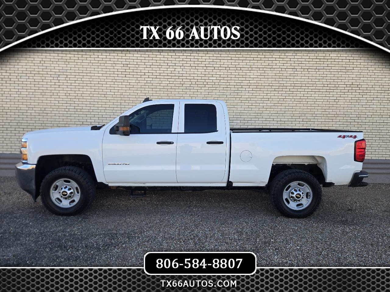 Chevrolet Silverado 2500HD Work Truck Double Cab 4WD 2018