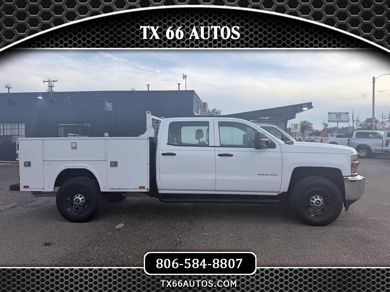 2018 Chevrolet Silverado 2500HD 4WD Crew Cab 167.7" Work Truck