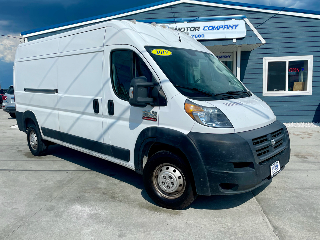Used 2018 RAM Promaster 2500 High Roof Tradesman 159in. WB for Sale in
