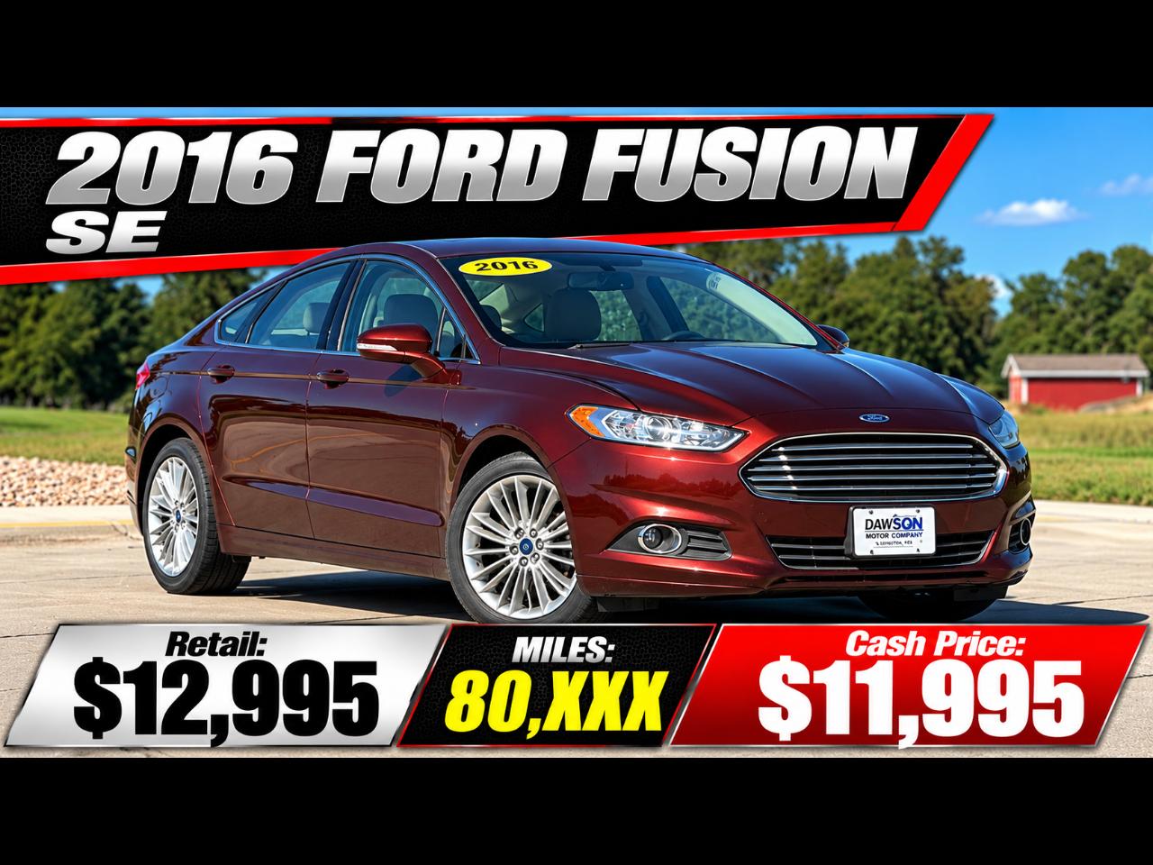 2016 Ford Fusion SE