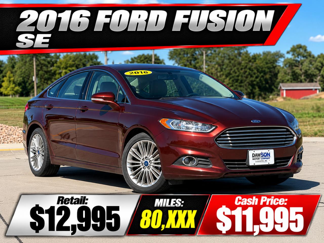 Ford Fusion SE 2016