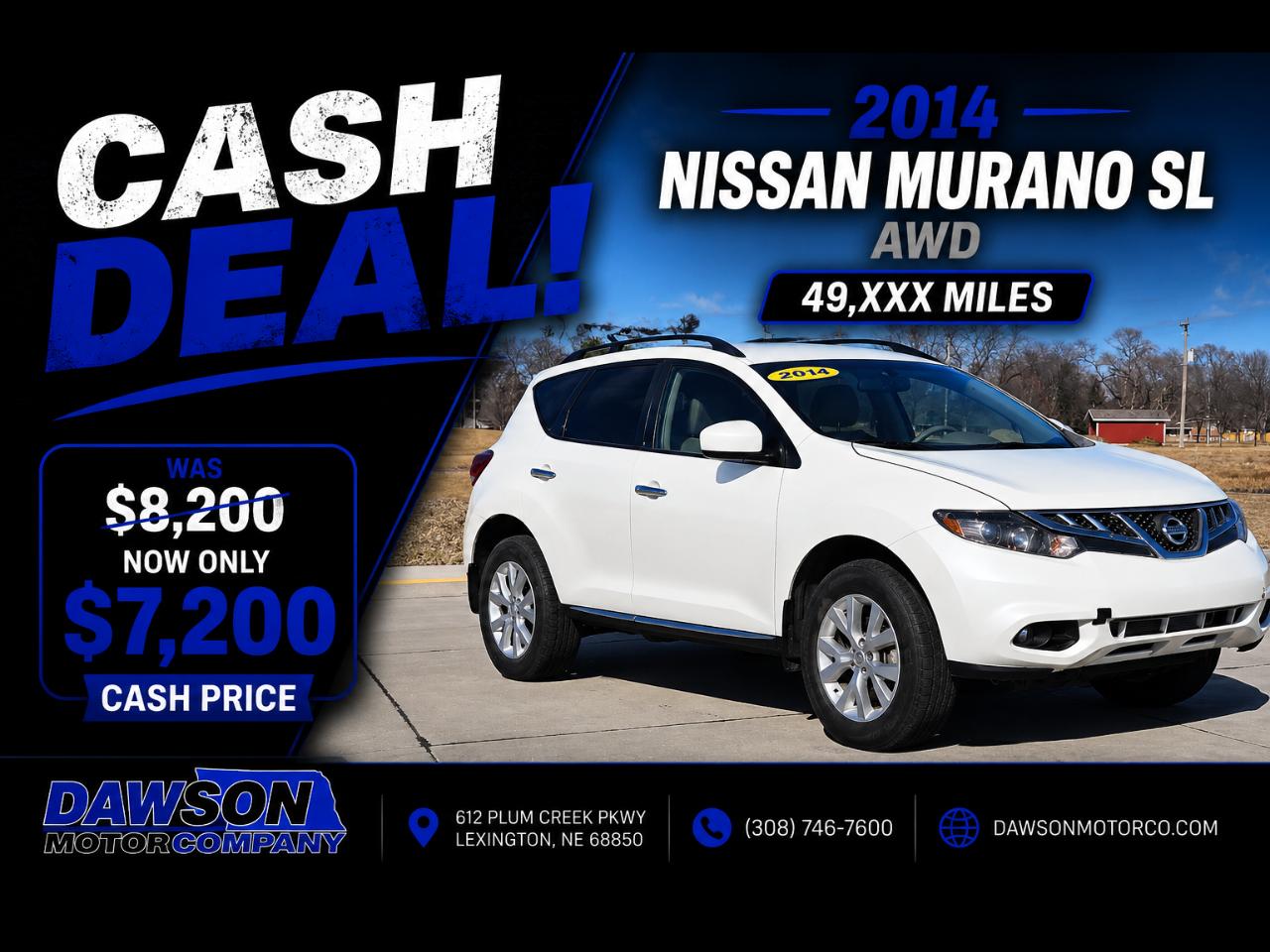 Nissan Murano SL AWD 2014