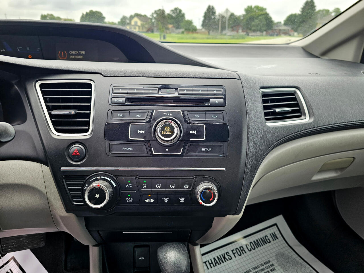 Honda Civic LX Sedan CVT 2015 Honda Civic LX Sedan CVT 2015