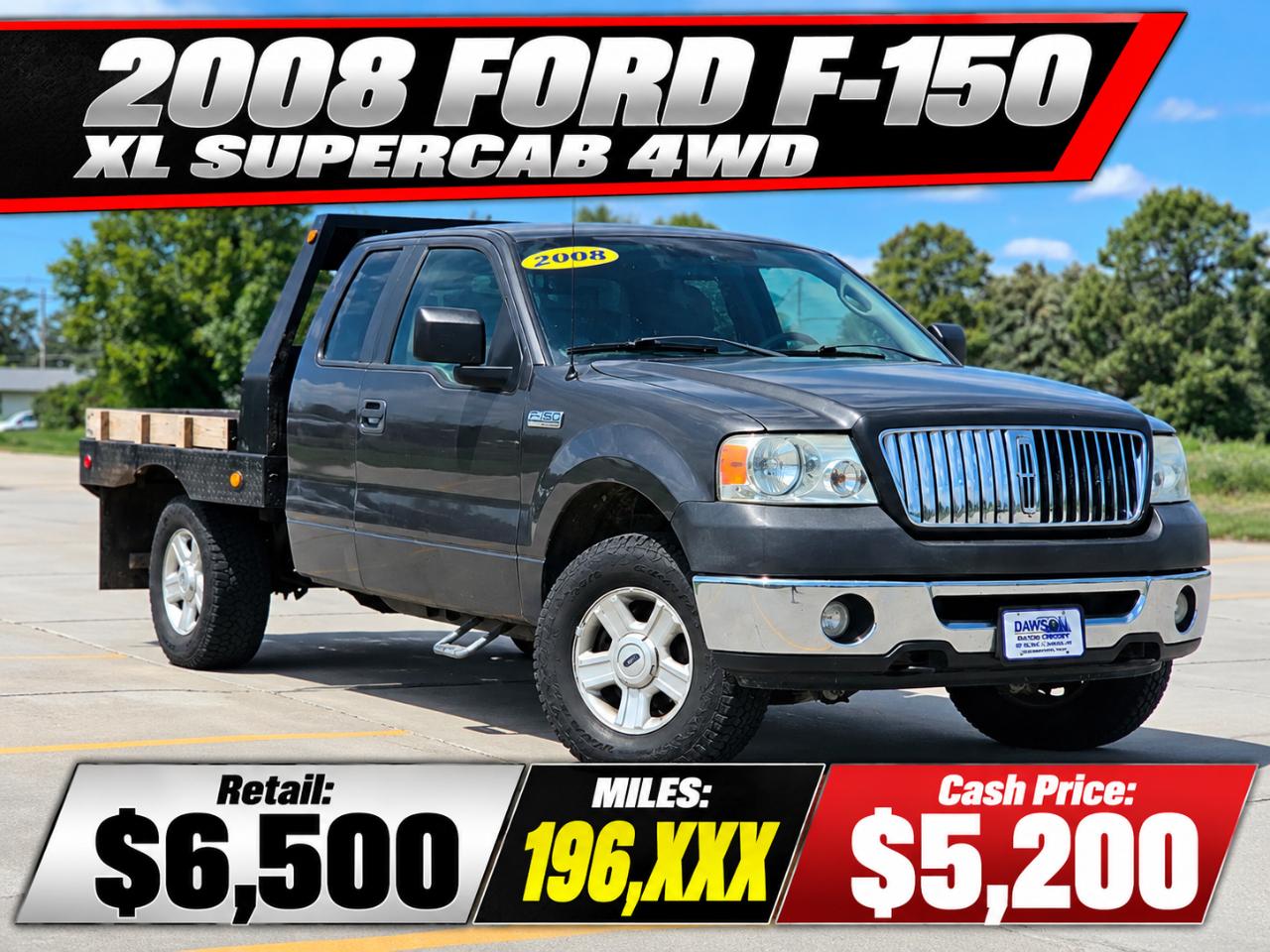 2008 Ford F-150 XL SuperCab 4WD