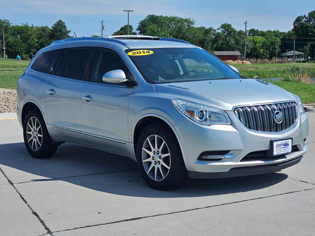 Silver 2014 Buick Enclave Leather AWD SUV / Crossover All-Wheel Drive Automatic
