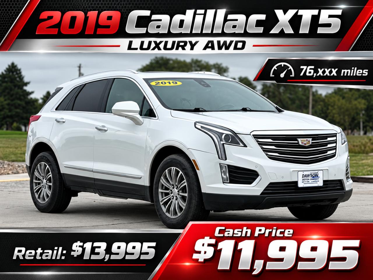 2019 Cadillac XT5 Luxury AWD