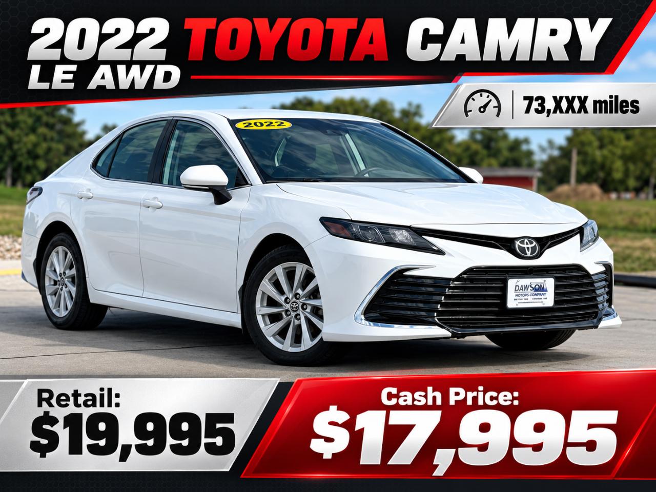 2022 Toyota Camry LE AWD