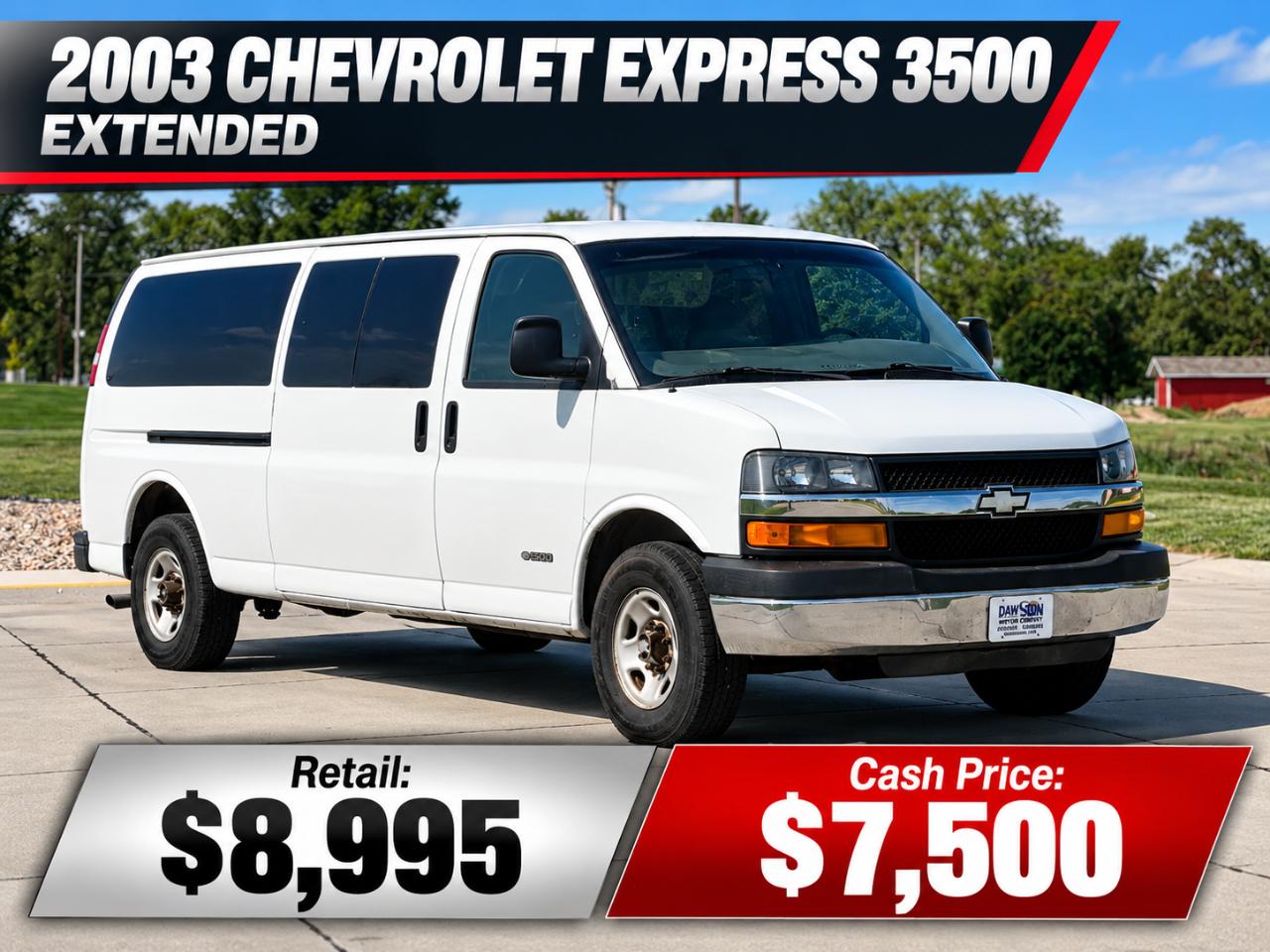 2003 Chevrolet Express 3500 Extended