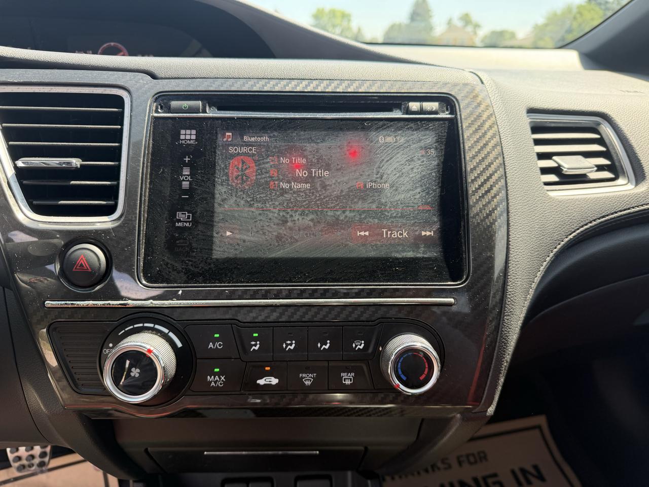 Honda Civic Si Coupe 6-Speed MT 2014