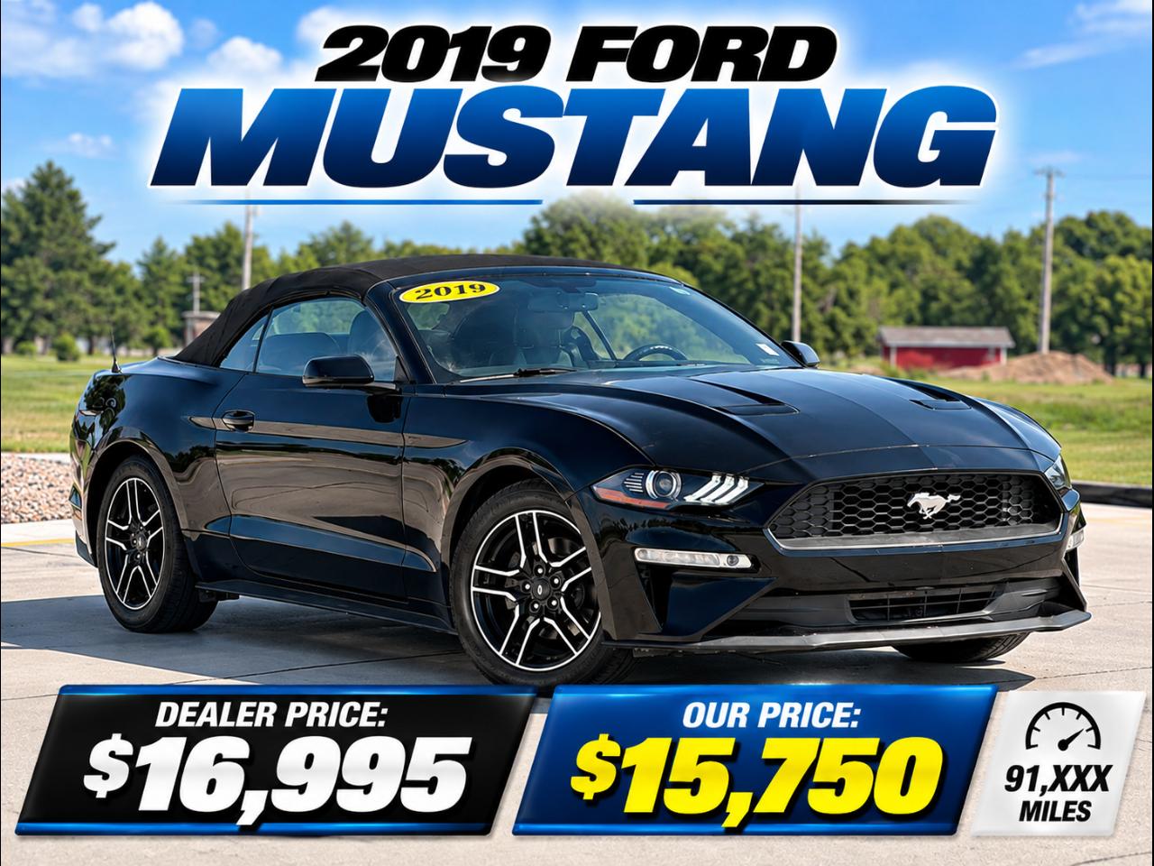 2019 Ford Mustang EcoBoost Premium Convertible