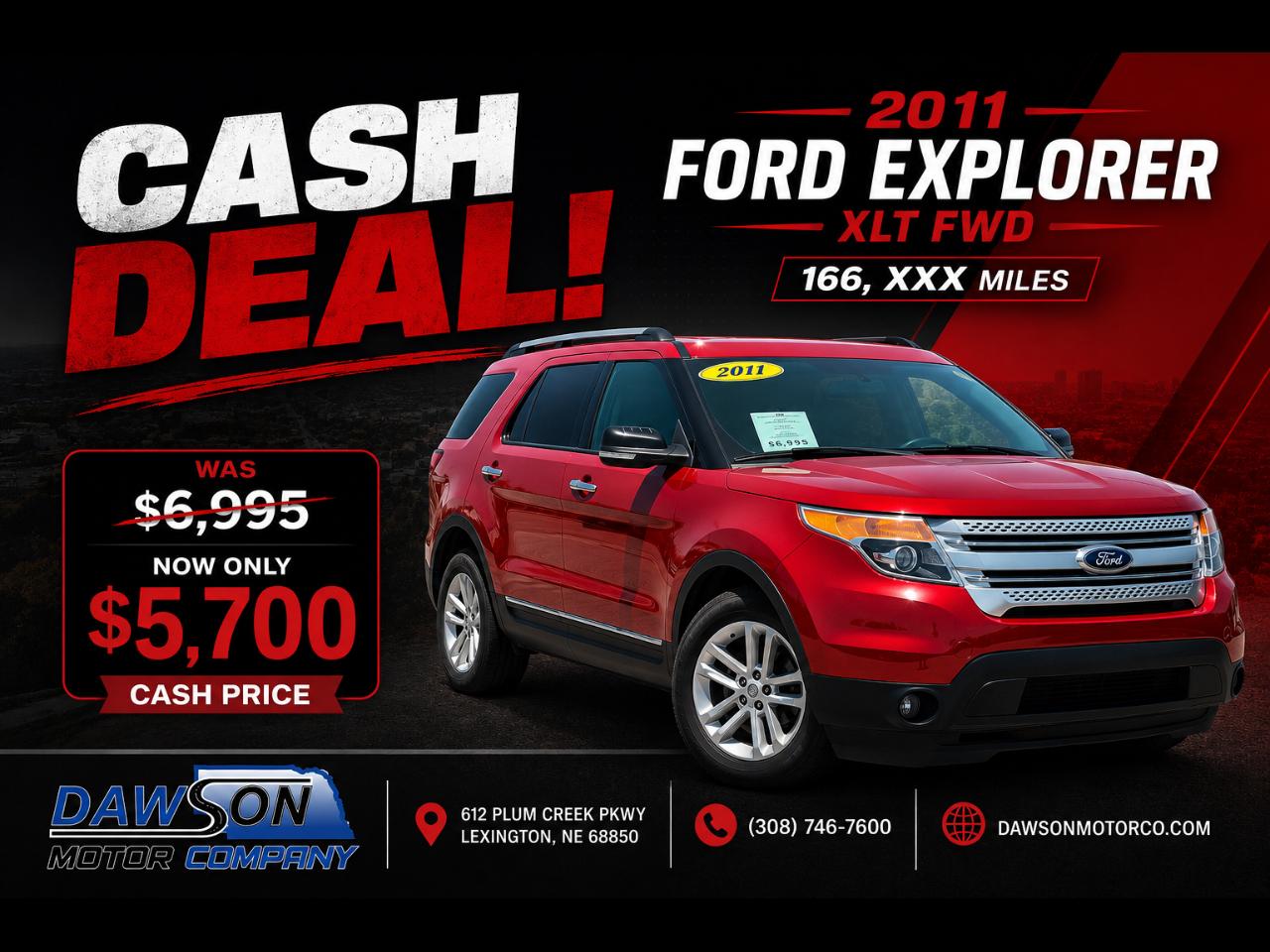 2011 Ford Explorer XLT FWD