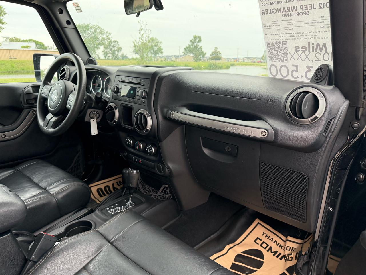 Jeep Wrangler Sport 4WD 2012